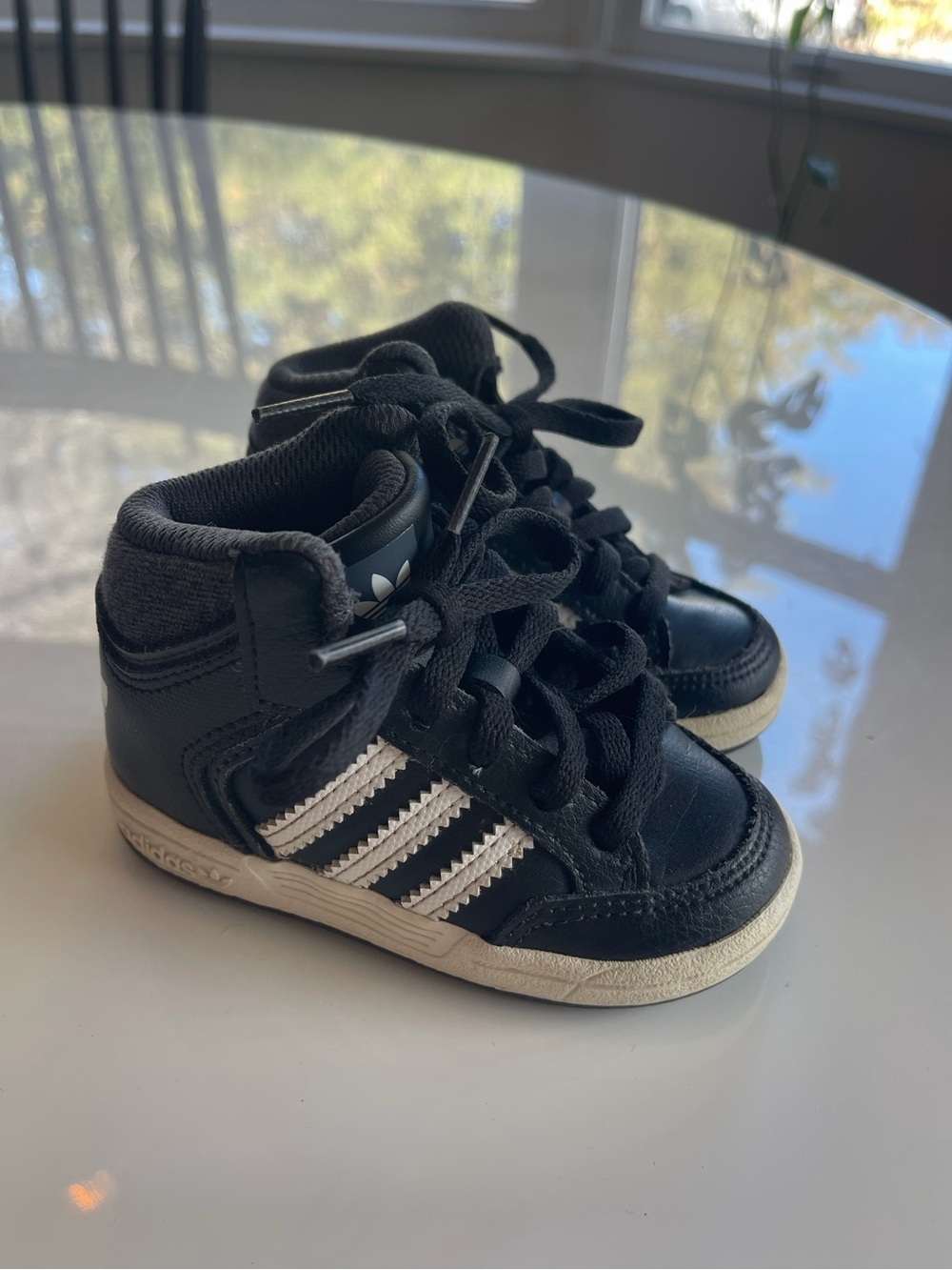 Adidas Toddler High Top Sneaker - 5